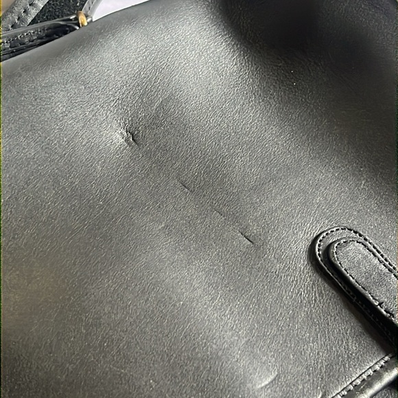 Vintage COACH leather briefcase stamped IRREGULAR w/COA - Picture 14 of 16